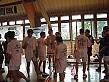Mingling after the final game