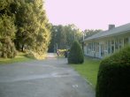 The building to the right is the "restaurant"